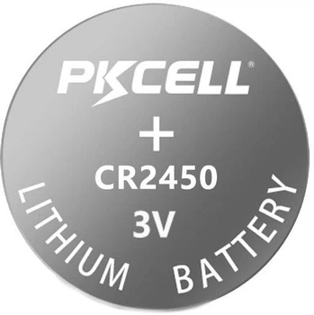 Батарейка литиевая PkCell CR2450 5 шт PC/CR2450)