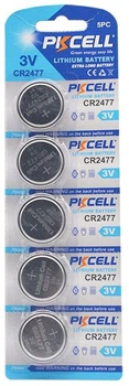Батарейка литиевая PkCell CR2477 5 шт PC/CR2477)