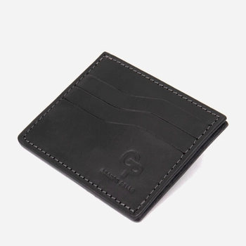 Картхолдер кожаный Grande Pelle leather-11499 Черный