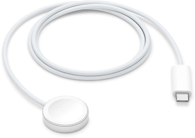 Беспроводное зарядное устройство Apple Watch Magnetic Fast Charger to USB-C Cable 1 м White (MLWJ3ZM/A)