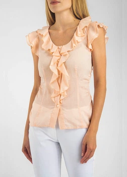 Блуза Pinko 44 Персиковый (11D7TJ 4318 N34-44)