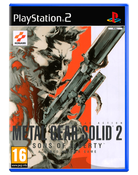 Игра Sony PlayStation 2 Metal Gear Solid 2: Sons of Liberty Europe Английская Версия DVD 2шт Б/У