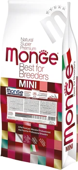 Сухий корм Monge Dog Mini Adult для дорослих собак маленьких порід зі смаком курки та рису