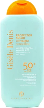 Солнцезащитное средство, ультра легкая текстура Gisele Denis Protector Solar Ultralight SPF 50+ 400 мл