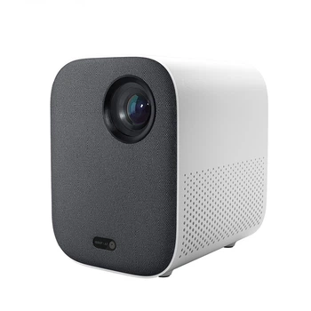 Мультимедийный портативный Full HD 3D DLP LED проектор для домашнего кинотеатра с WiFi, Bluetooth и динамиками Xiaomi Mijia (Youth Edition 2) White 115x150x150 мм
