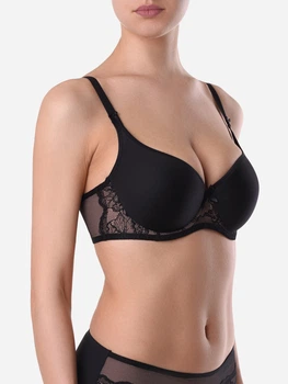 Бюстгальтер з кісточками Conte Lingerie Sonata Tb4054 70F Чорний (4810226392478)