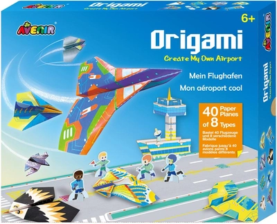 Набор для творчества Avenir оригами Аэропорт с самолётами 40 листов (CH201769)
