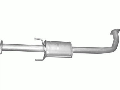 Резонатор Хюндай І30 (Hyundai I30) 1.6 D, 2/0 D (10.77) 5/2007 - 11/2011 Polmostrow алюминизированный