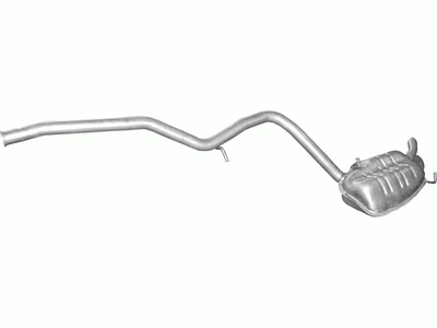 Глушитель Мерседес (Mercedes) E200-W211/E220-W211, 2.2D, /2002 - 5/2009 (13.40) Polmostrow