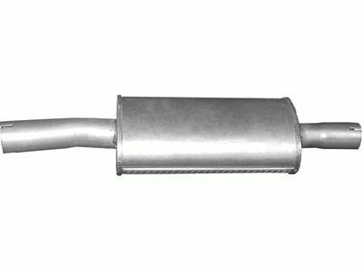 Резонатор Тойота Корола (Toyota Corolla) 1.6 i 16V 04/97-10/99 (26.22) Polmostrow алюминизированный