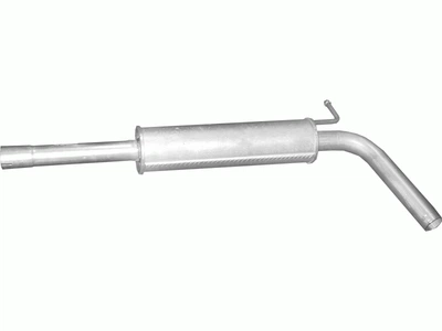 Резонатор Фольксваген Поло (Volkswagen Polo) / Шкода Фабія (Skoda Fabia) / Сеат Ібіца (Seat Ibiza) 1.6, 06 - 11 (23.85) Polmostrow алюмінієвий