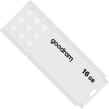Флеш память USB Goodram UME2 16GB USB 2.0 White (UME2-0160W0R11)
