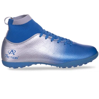 Сороконожки шиповки Pro Action Sprinter 823-22 размер 45 Silver-Blue