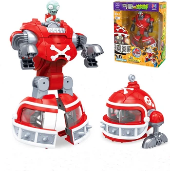 Игровой набор Plants vs Zombies В96 Колесница для Регби Боевая Машина Робот - Трансформер (Растения против зомби)