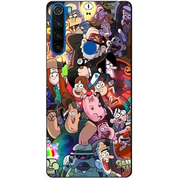 Силиконовый бампер чехол Candy для Xiaomi Redmi Note 8 с рисунком Гравити Фолз Gravity Falls