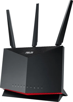 Маршрутизатор Asus RT-AX86S (AX5700, WiFi6, 1xGE WAN, 4xGE LAN, 1xUSB 3.1,1xUSB 2.0, поддержка 3G модема, AiMesh, 3 внешние антенны)