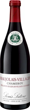 Вино Louis Latour Beaujolais-villages "Chameroy" Аос, червоне сухе 0.75 л 11-14.5% (3566921000293)