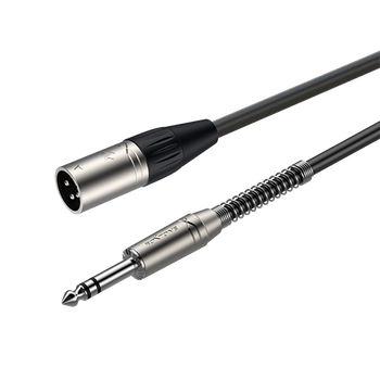 Микрофонный кабель Roxtone SMXJ260L1, XLR - Jack, 2x0.22, 1 м