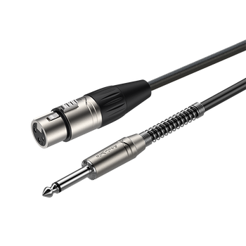 Микрофонный кабель Roxtone SMXJ210L5, XLR - Jack, 2x0.22, 5 м