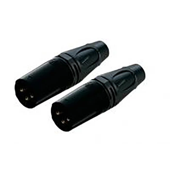 Разъем Roxtone RX3M-BG XLR male (папа)
