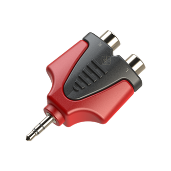 Переходник Roxtone RPAN350 3.5mm jack stereo male (папа) - 2xRCA female (мама)