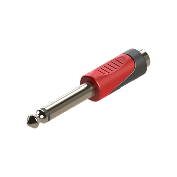 Переходник Roxtone RPAN260 1 x 6.3mm jack mono male (папа) - 1 x RCA female (мама)