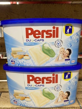 Гелевые капсулы для стирки Миндальное молочко Persil Duo-Caps Sensitive 28шт