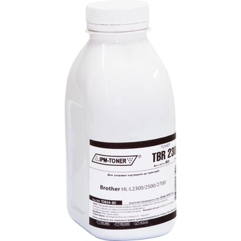 Тонер для Brother HL-L2300, HL-L2300D, HL-L2300DR IPM Black 80г TDB34-80