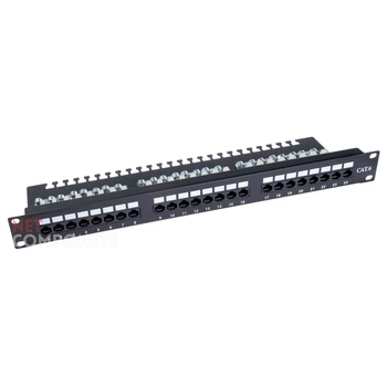 Патч-панель 24 порта RJ-45 19" 1U UTP cat.6 W&T (WT-2126-CAT.6)