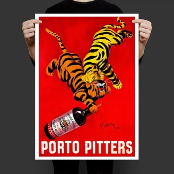 Ретро Плакат Motivator Porto Pitters А3 30х42 см (IN068_А3)