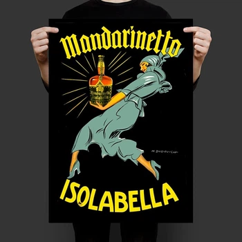 Винтажный Постер Motivator Mandarinetto Isolabella А3 30х42 см (IN062_А3)