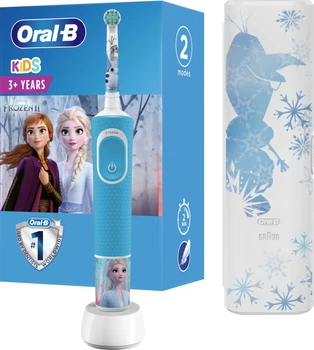 Szczoteczka elektryczna do zębów Oral-B Frozen 2 + etui (4210201309987)