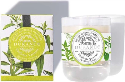 Парфумована свічка з натурального воску Durance Perfumed Natural Candle 180 г Вербена