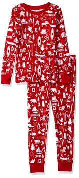 Піжама Hatley Oh Canada 2A червоний 92см (PJAOCAN001)