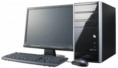 Комп'ютер у зборі, Intel Core 2 Duo, 2 ядра, RAM 8 ГБ, HDD 320 ГБ, монітор 19" Б/В