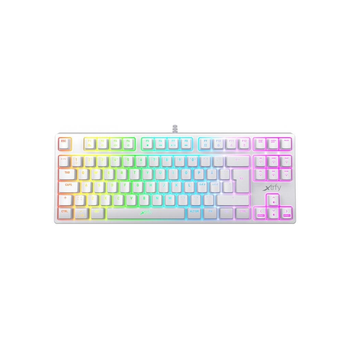 Клавиатура Xtrfy K4 TKL RGB Kailh Red RU White (XG-K4-RGB-TKL-WH-R-RUS)