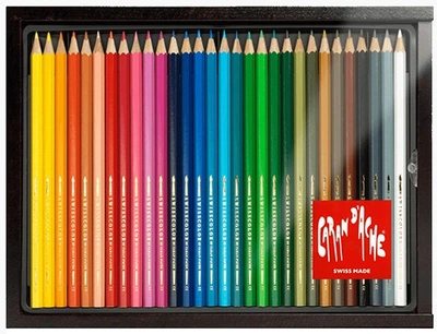 Набір акварельних олівців Caran d'Ache Swisscolor Discovery 30 штук