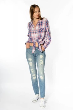 Джинси Lee Sallie Relaxed Slim Tapered (L30KECRO) Синій 29-31