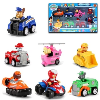 Игровой Набор фигурок Собачий Щенячий патруль - DOG Paw Patrol 7 штук