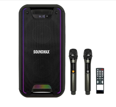 Автономная акустическая система SM-500 2MIC+USB+MP3+BT