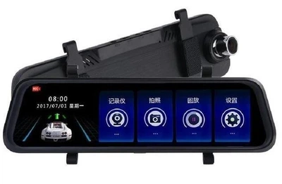 Зеркало видеорегистратор DVR L 1027 зеркало с двумя камерами 1080P 10''