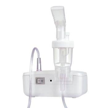 Ингалятор компрессорный B.WELL MED-121 Family медицинский небулайзер для ингаляций взрослым и для детей при насморке и кашле 12 Вт (MED-121)
