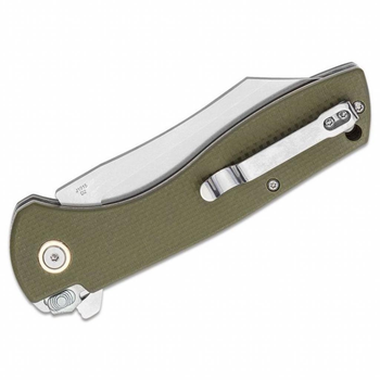 Нож CJRB Kicker SW D2 G10 Olive (J1915-GN)