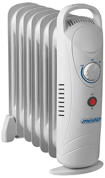 Обогреватель радиатор маслянный Mesko MS 7804 700W White