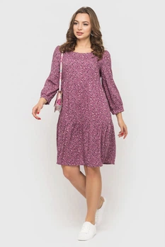 Платье Narodnyy Butik Тюльпан 42 Сиреневое 111-02