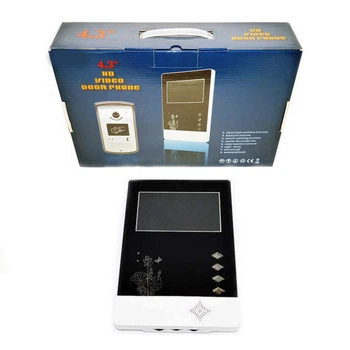 Видеодомофон Intercom V43D-M1 4,3" Black White (do081)