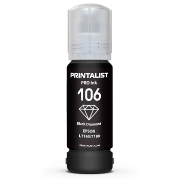 Чернила для Epson L7160 PRINTALIST 105 Photo Black 70г PL106PB