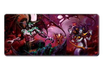 Геймерский коврик, игровая поверхность Primo Warcraft 40х90см