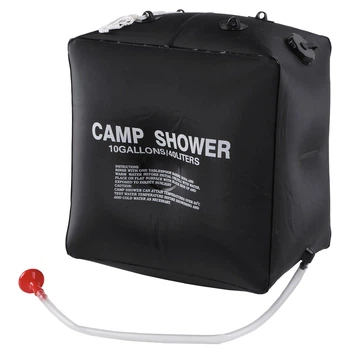 Душ сонячний портативний MFH 40LTR. SOLAR SHOWER Чорний