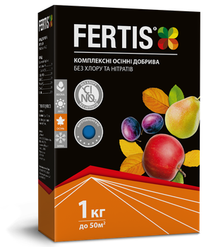 Добриво осіннє NPK 5-15-25 Fertis 1 кг/1 кг